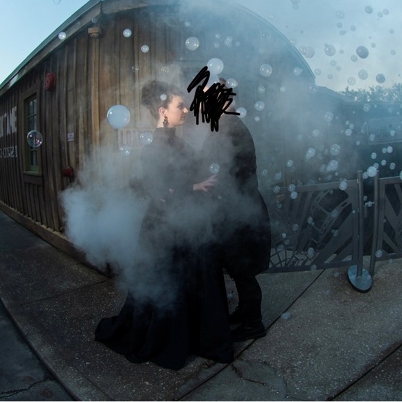 Custom Made Black Gown Overcoat Dress - Picture 4 of 8